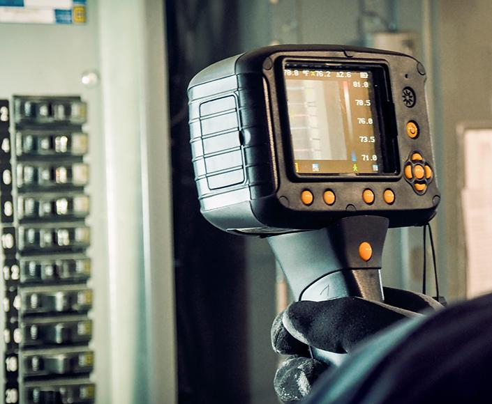 Infrared scanning technology helps McElroy Electric technicians to detect heat from potential points of electrical failure so we can offer smart solutions.