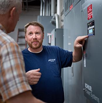 McElroy Electric can install and integrate power monitoring systems as a permanent or removable part of electrical systems – providing valuable information to facility managers.