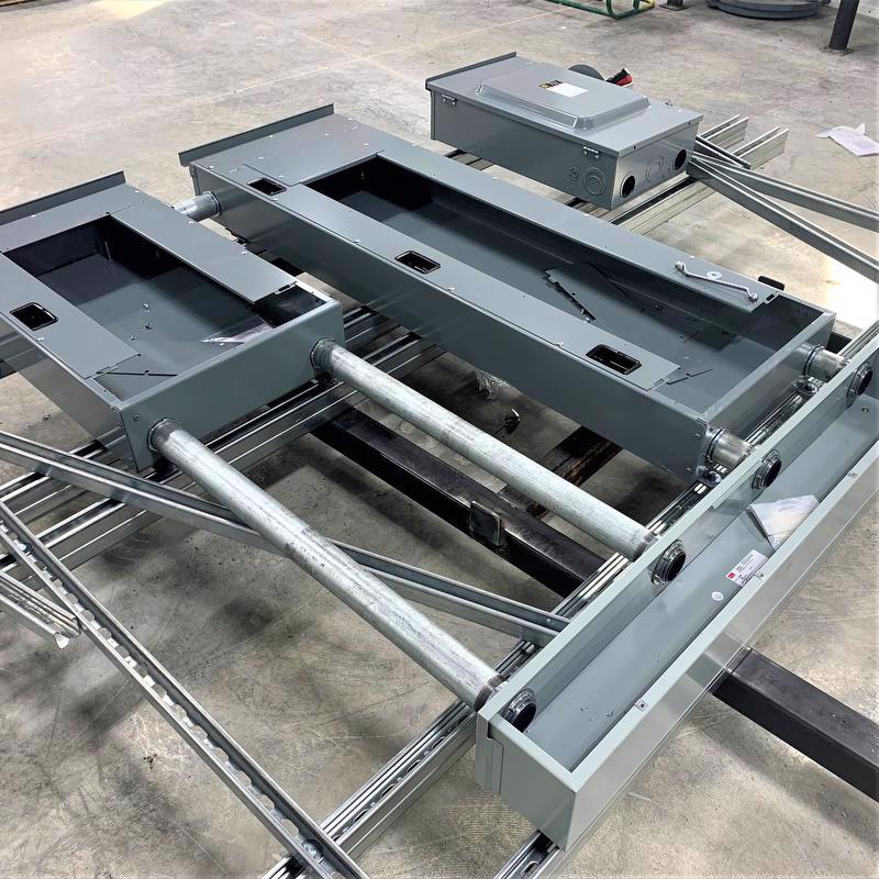 McElroy Electric custom designs and pre-builds service entrance components.