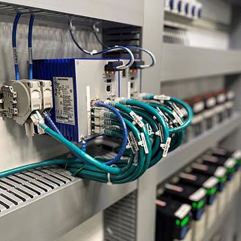 McElroy Electric installs controls like these in large-scale food manufacturing facilities.