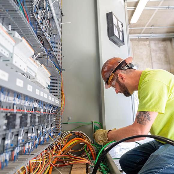 McElroy Electric electricians are experts in installation and wiring of complex food manufacturing controls systems.