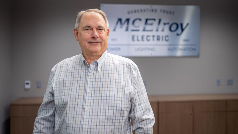 On December 31, 2021, Jerry Hansen retires after 31 years of commitment and tenacious service with McElroy Electric.